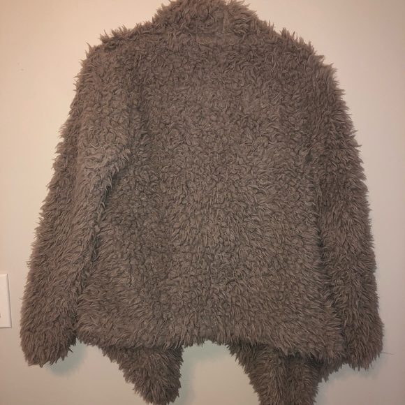 Billabong-Fuzzy faux fur jacket - Picture 3 of 5